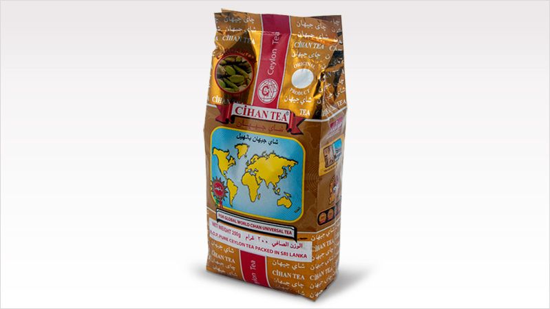 CIHAN CEYLON TEA CARDAMOM POUCH 400G