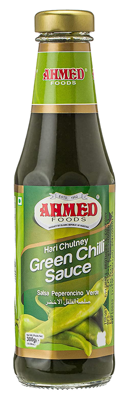 AHMED GREEN CHILI SAUCE 300G