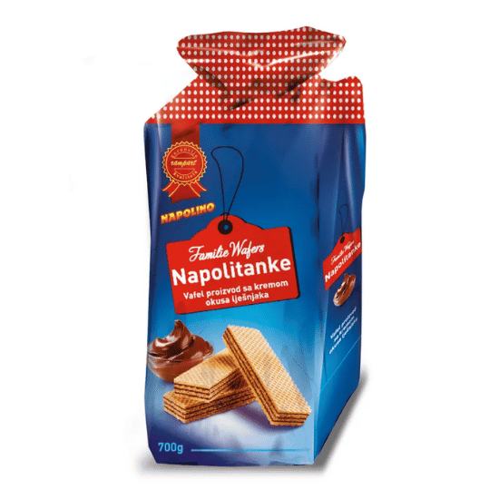 RAMPART NAPOLITANKE HAZELNUT 700G