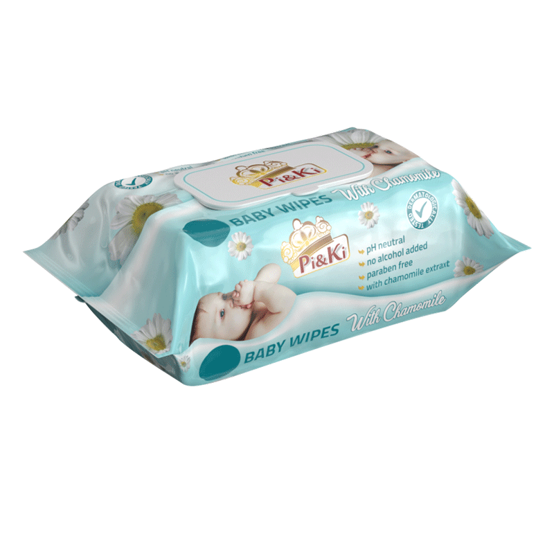 PI & KI WET WIPES FRESH CHAMOMIL 100PCS