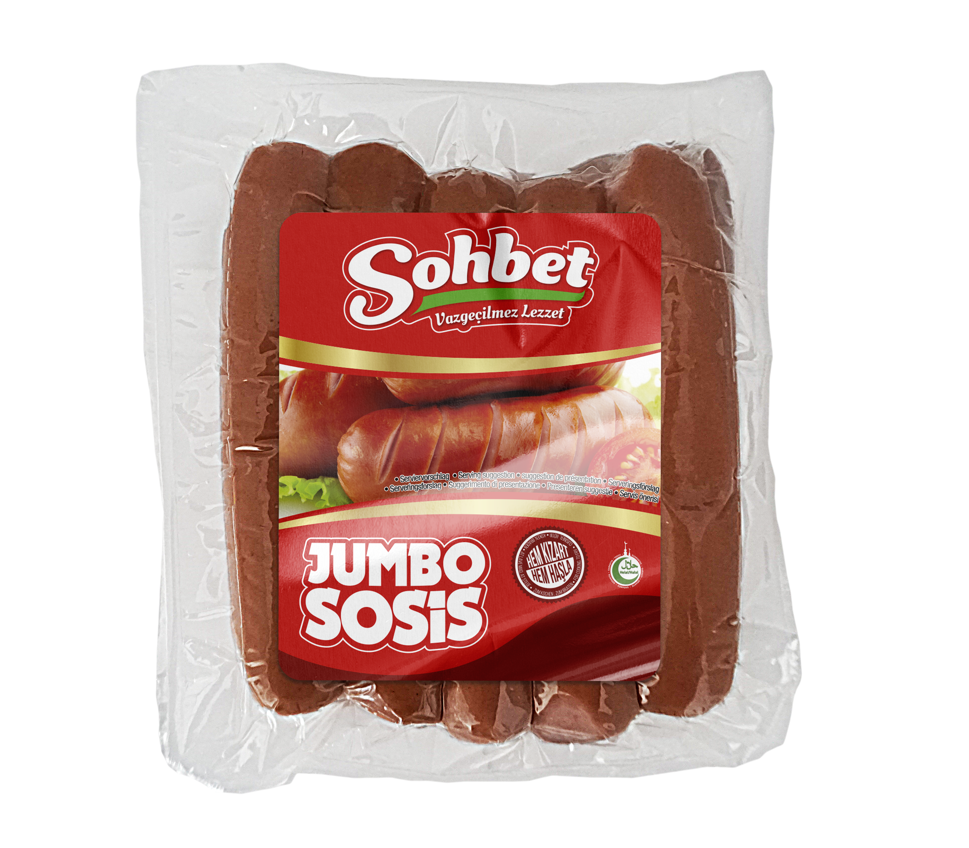 SOHBET JUMBO SADE SOSIS 1KG