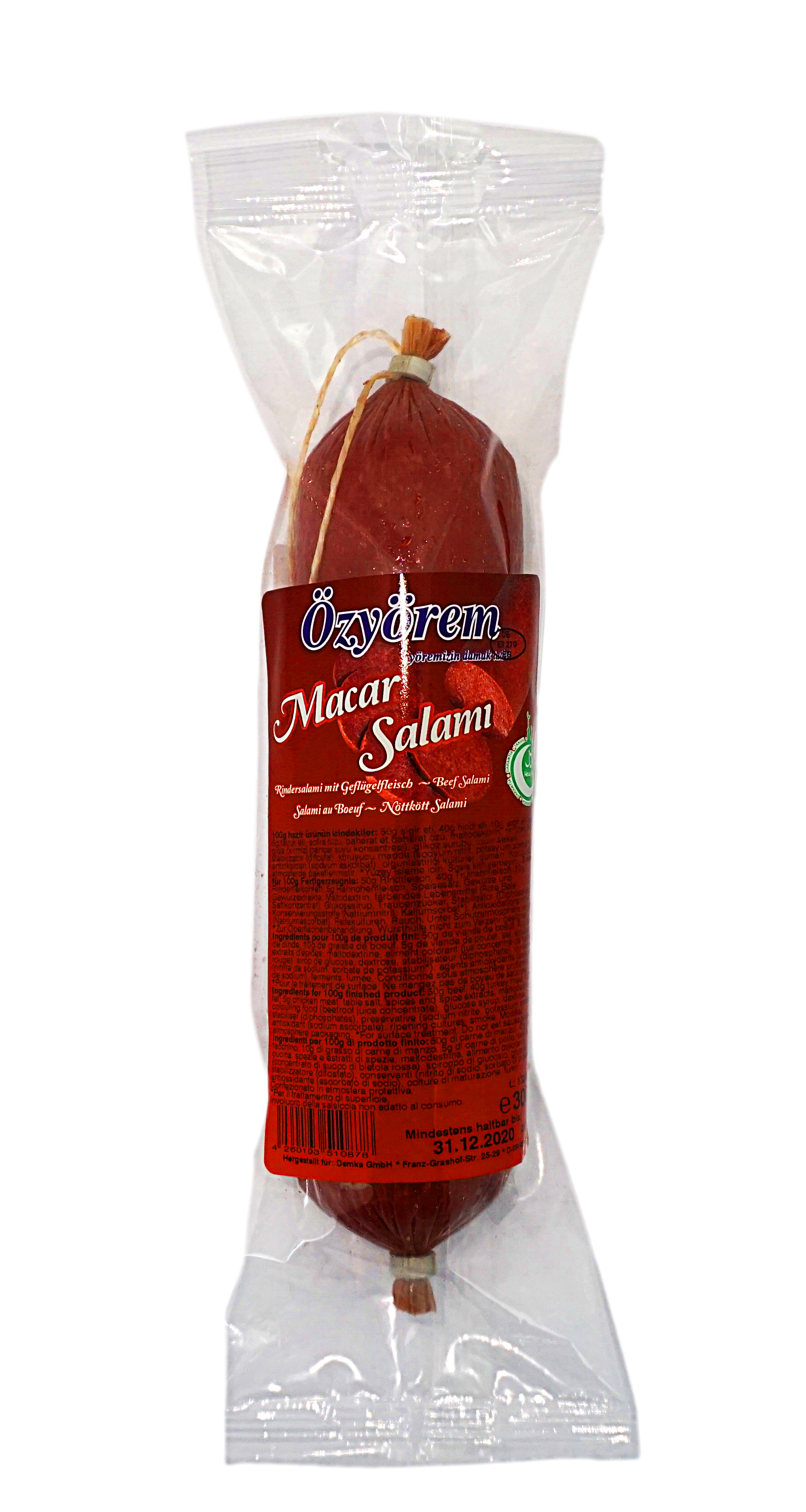 ÖZYÖREM MACAR SALAM 300G