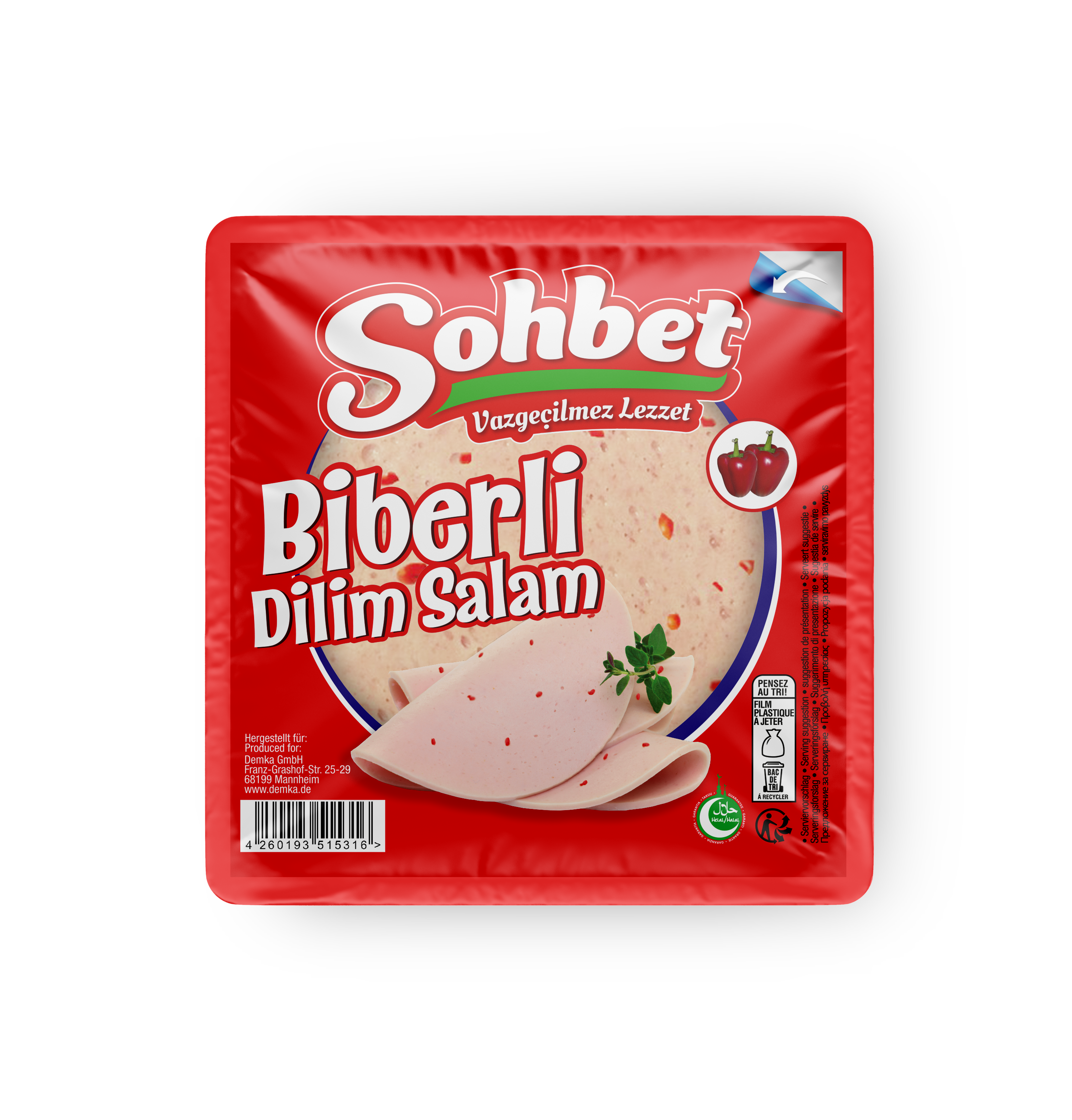 SOHBET BIBERLI DILIM SALAM 200G