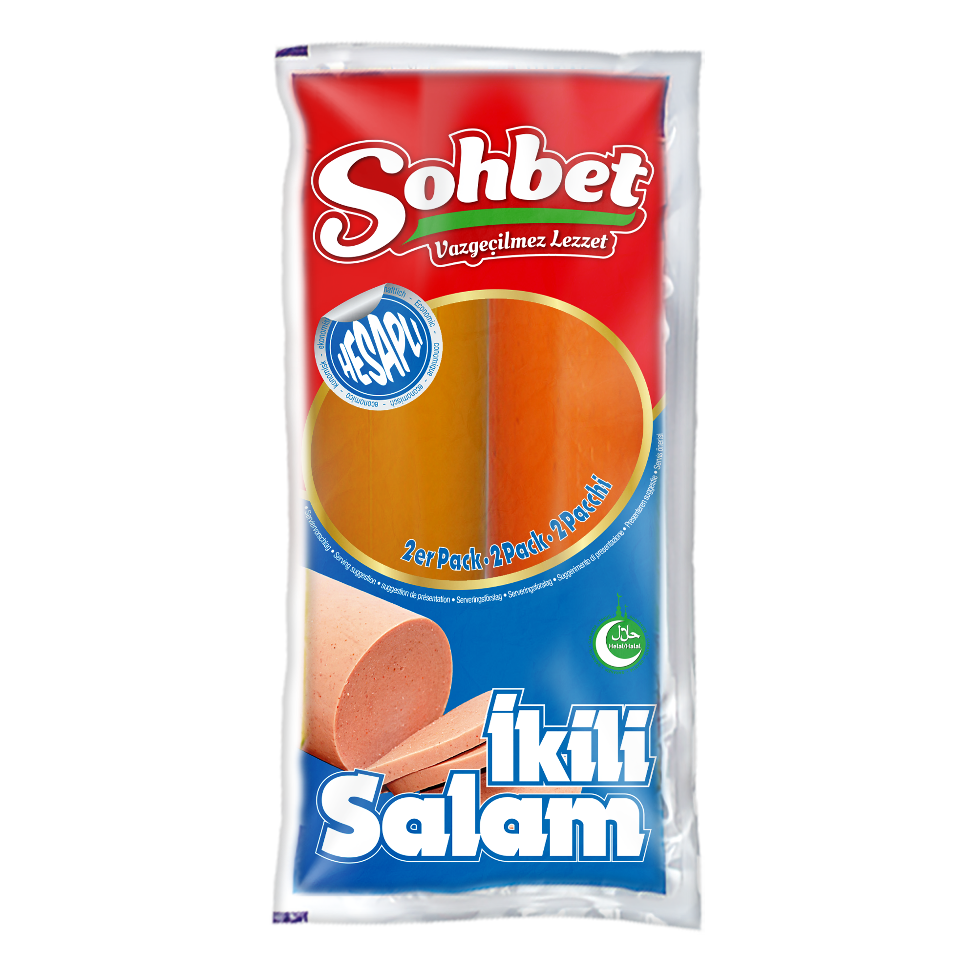 SOHBET 2 POULTRY SALAMI 1KG