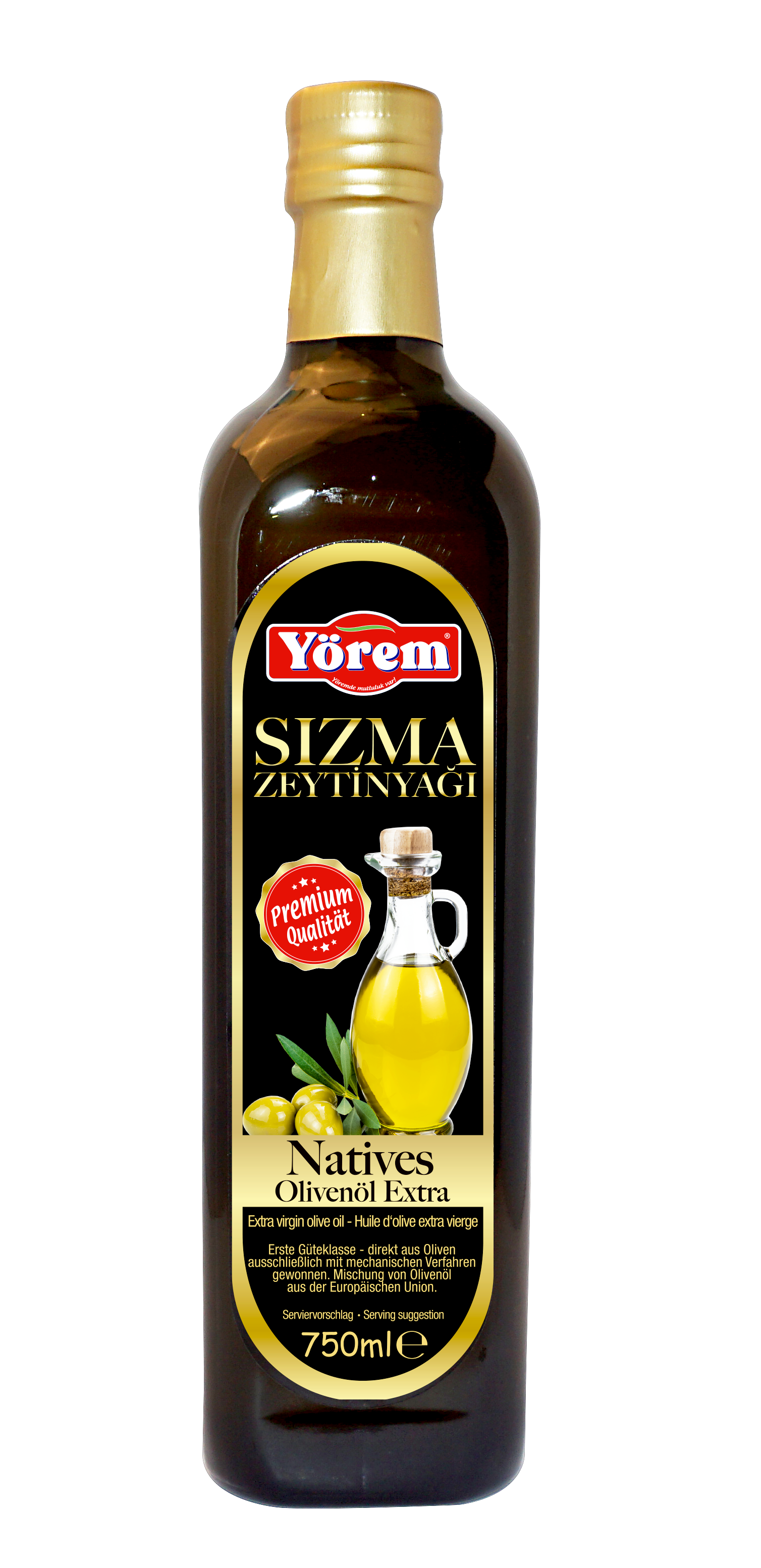 YÖREM EXTRA VIRGIN OLIVE OIL 750ML