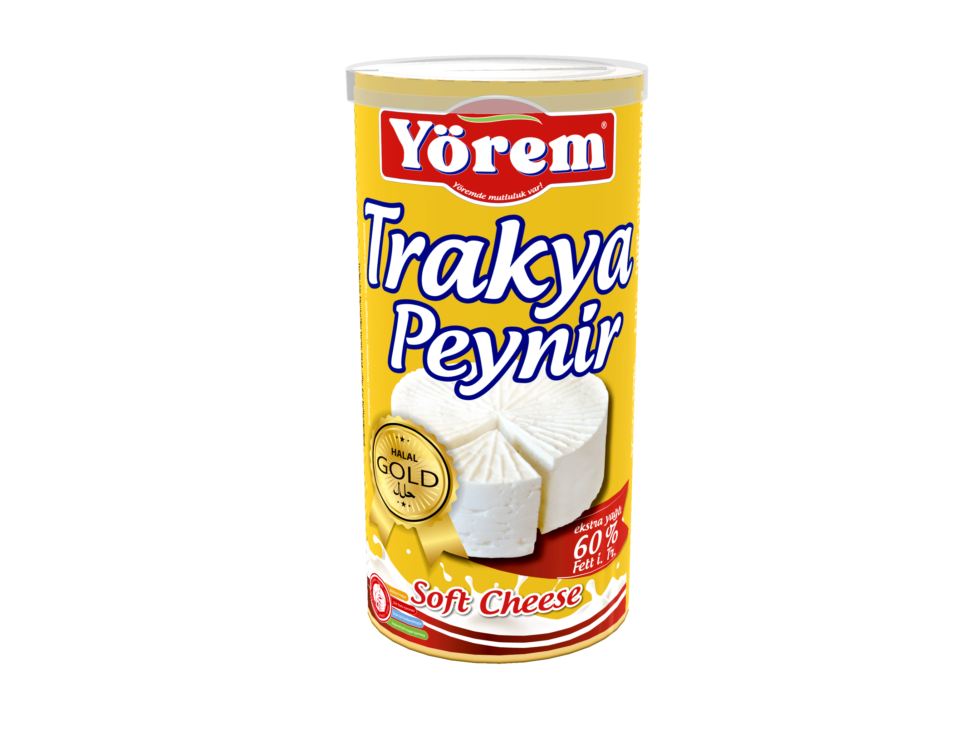 YÖREM WHITE CHEESE TRAKYA GOLD  60% 800G