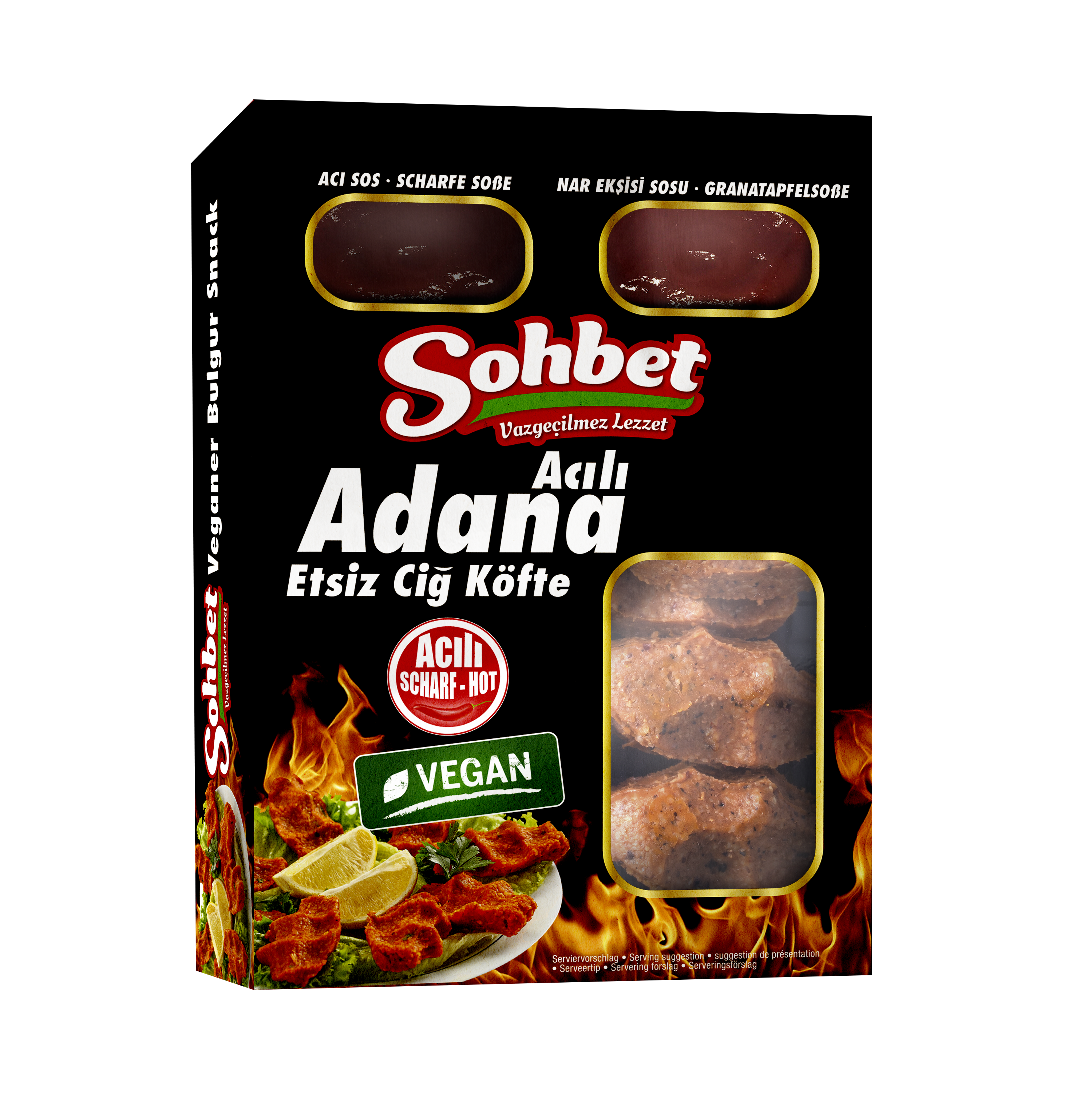 SOHBET HOT ADANA CIG KÖFTE 340G