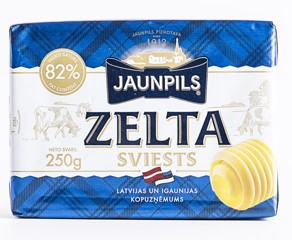 JAUNPILS BUTTER 82% 250G
