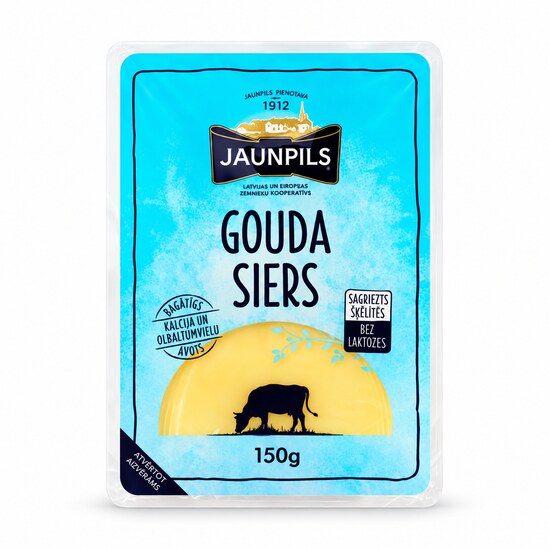 JAUNPILS GOUDA SLICE 150G
