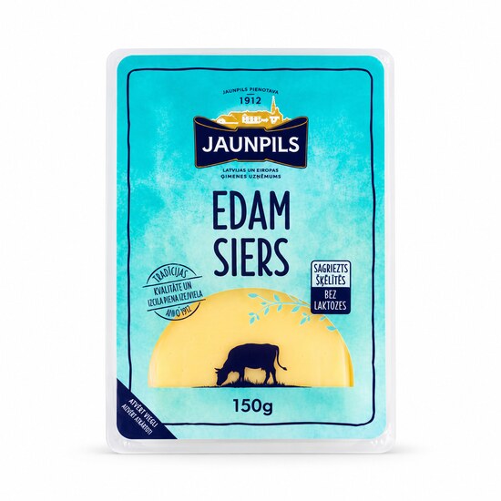 JAUNPILS EDAM SLICE 150G