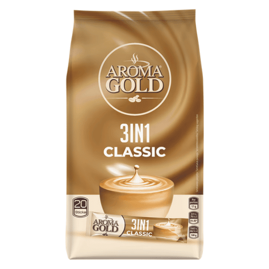 AROMA GOLD CLASSIC 3IN1 BAG 170G