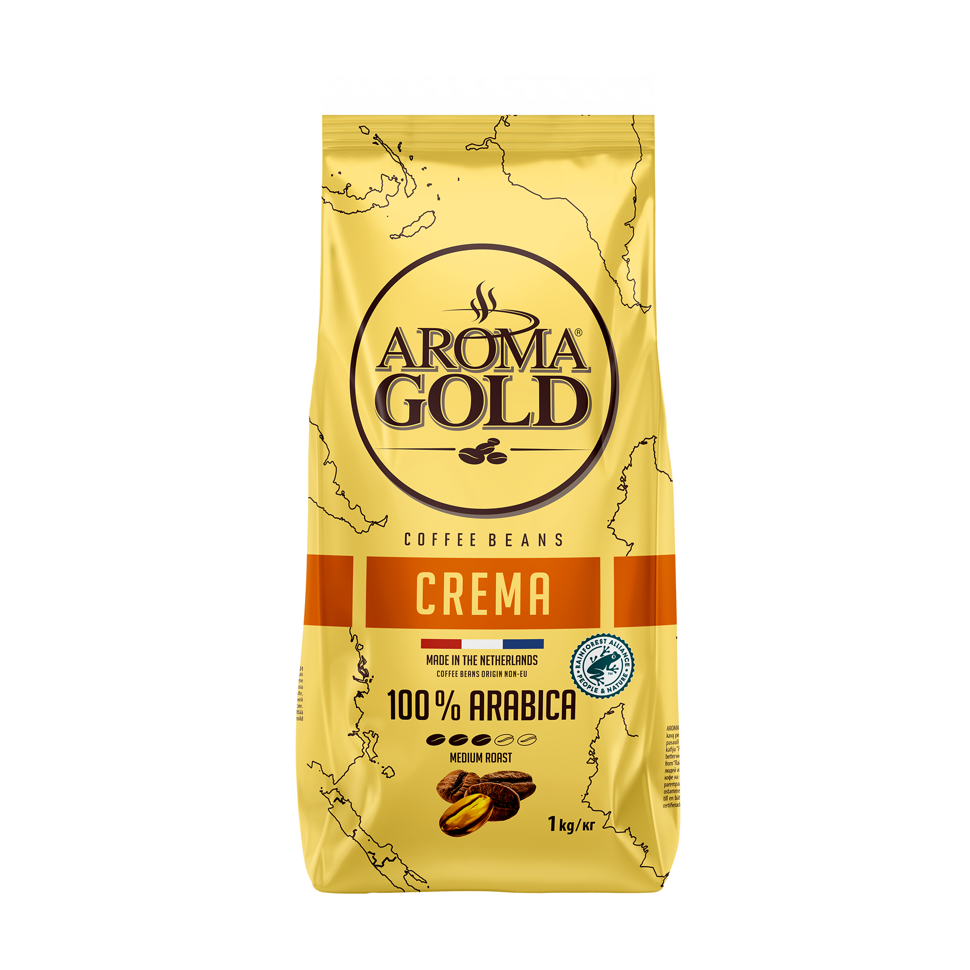 AROMA CREMA COFFEE BEANS 1KG