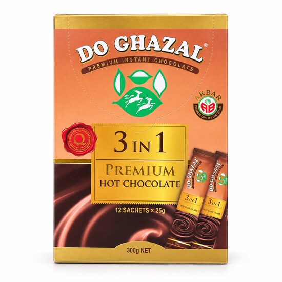 DO GHAZAL 3 IN 1 HOT CHOCOLATE 300G