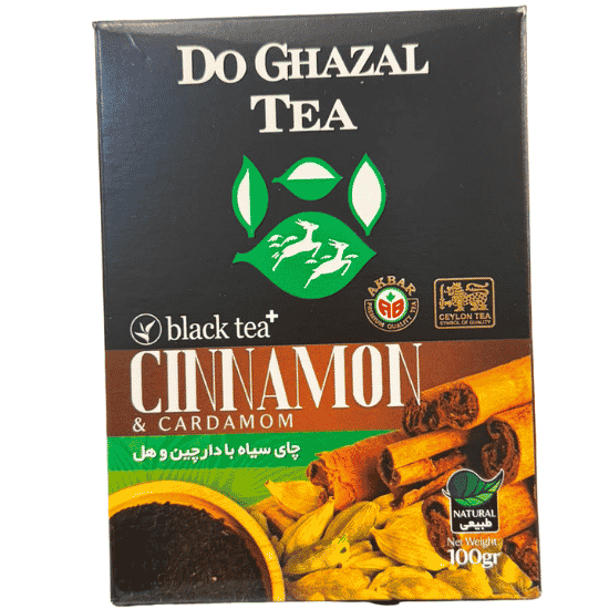 DO GHAZAL BALCK TEA CINNAMON CARDAMOM 100G