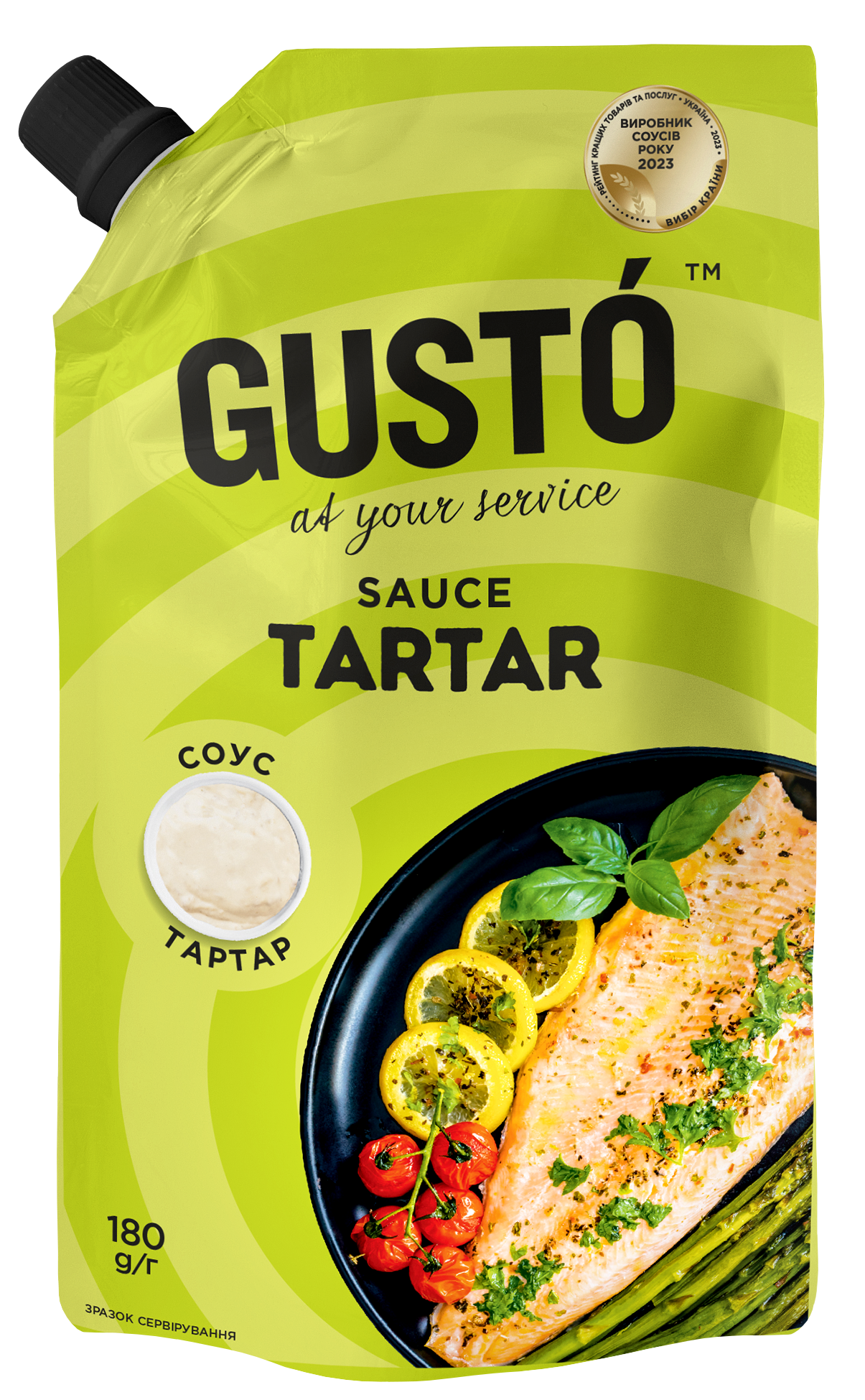 GUSTO TARTAR SAUCE 180G