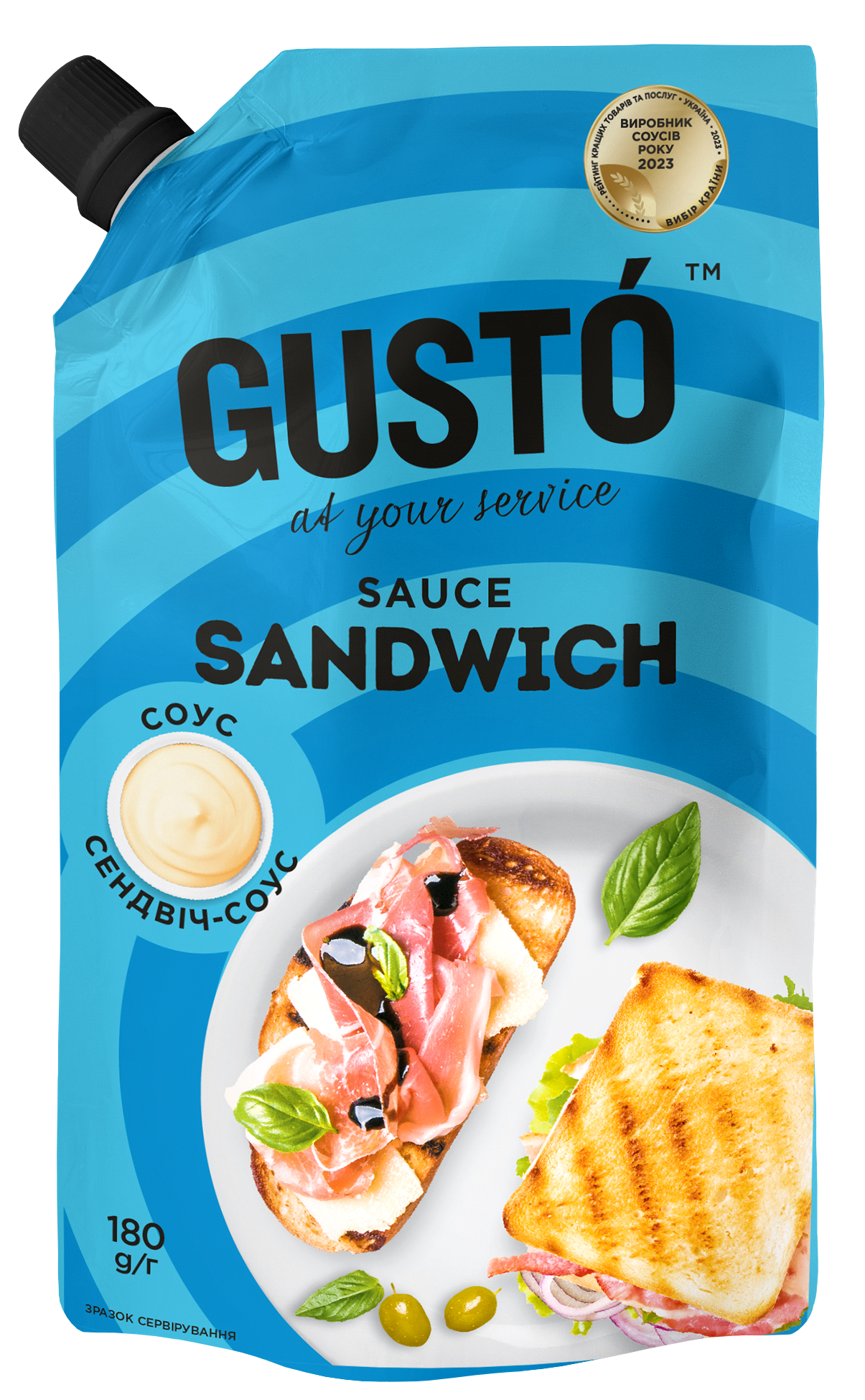 GUSTO SANDWICH SAUCE 180G