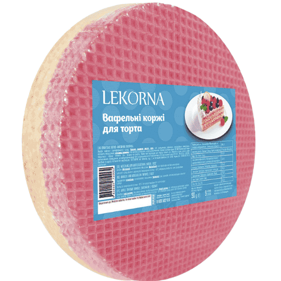 LEKORNA WAFER SHEETS ROSE 90G