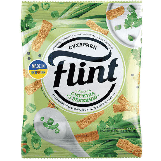 FLINT LEIPÄTIKUT SOUR CREAM 70G