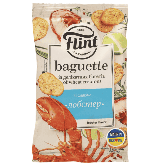FLINT BAGUETTE LOBSTER 60G