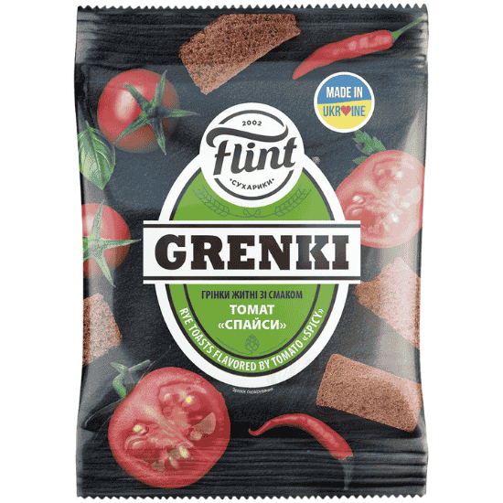 FLINT RUISLEIPÄTIKUT TOMAATTI CHILI 70G