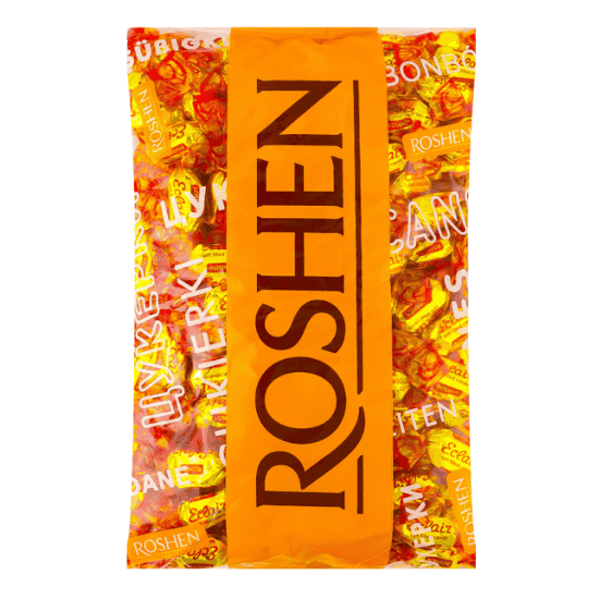 ROSHEN ECLAIR SOFT CANDY FILLED WITH COCOA 1 KG