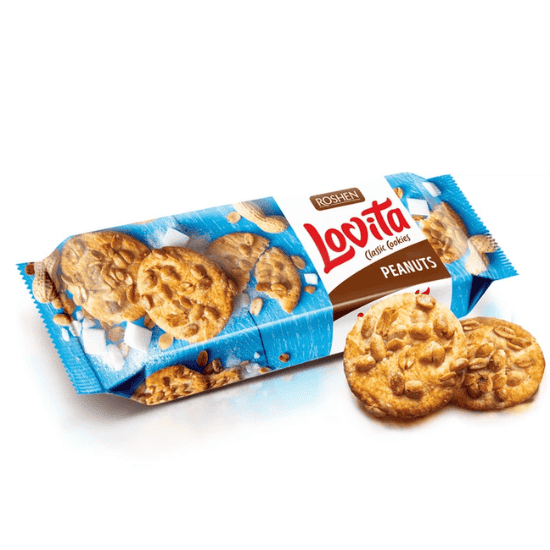 ROSHEN LOVITA CLASSIC COOKIES PEANUTS 150G
