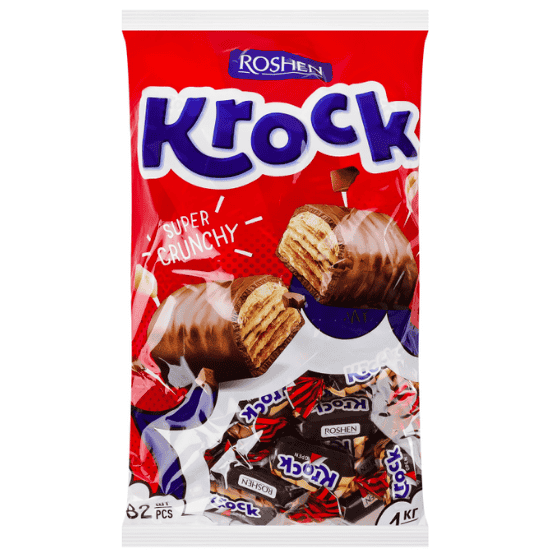 ROSHEN KROCK SWEETS WITH PEANUT COCOA 1KG