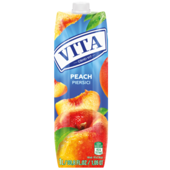 VITA PEACH JUICE 1L