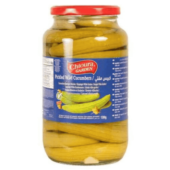 CHTOURA PICKLED WILD CUCUMBERS 1300G