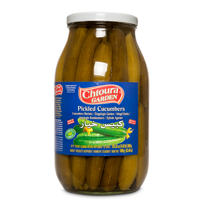 CHTOURA PICKLED CUCUMBERS 3KG