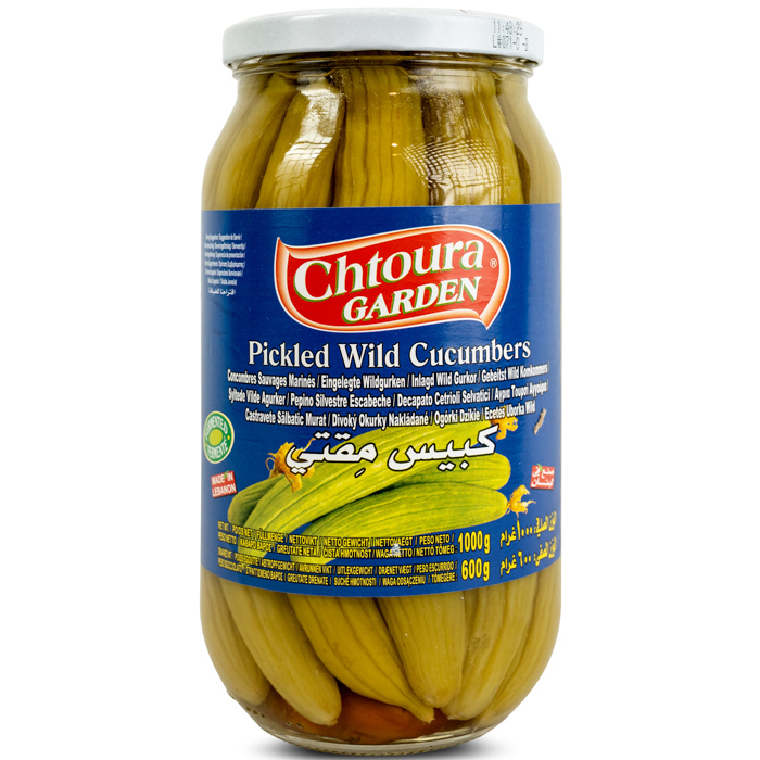 CHTOURA PICKLED WILD CUCUMERS 1KG