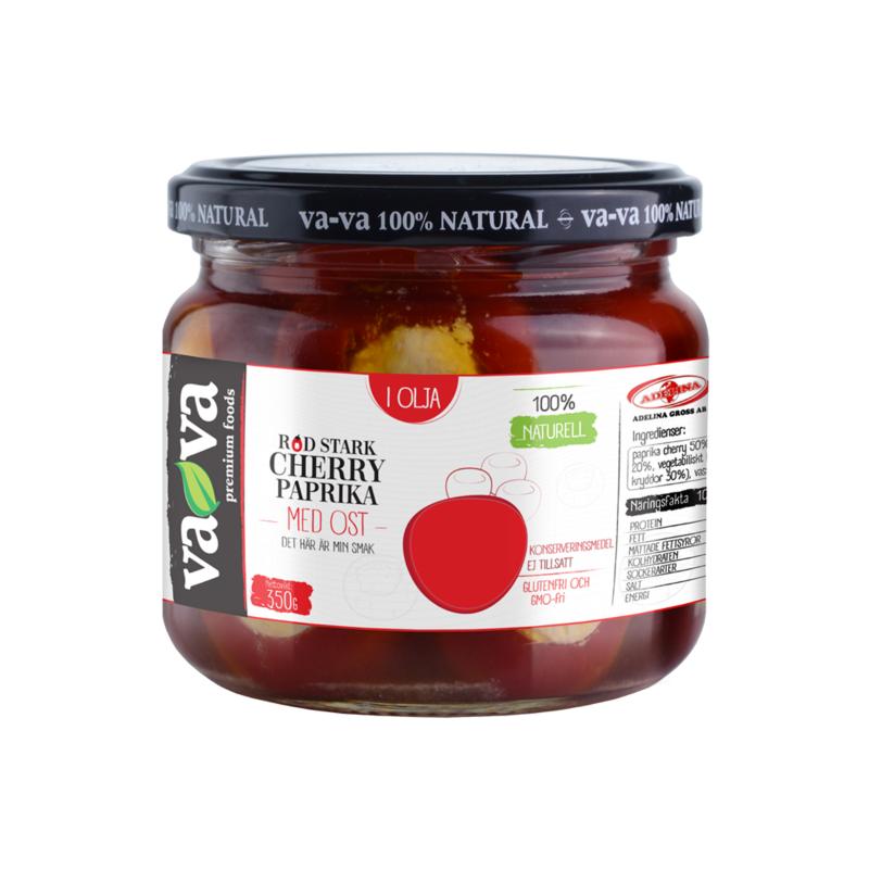 VAVA RED PAPRIKA CHEESE 350G