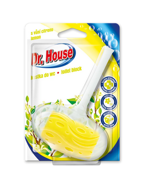 DR.HOUSE TOILET BLOCK LEMON 40G