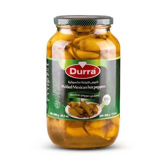 DURRA PICKLED MEXICAN HOT PEPPER 1KG