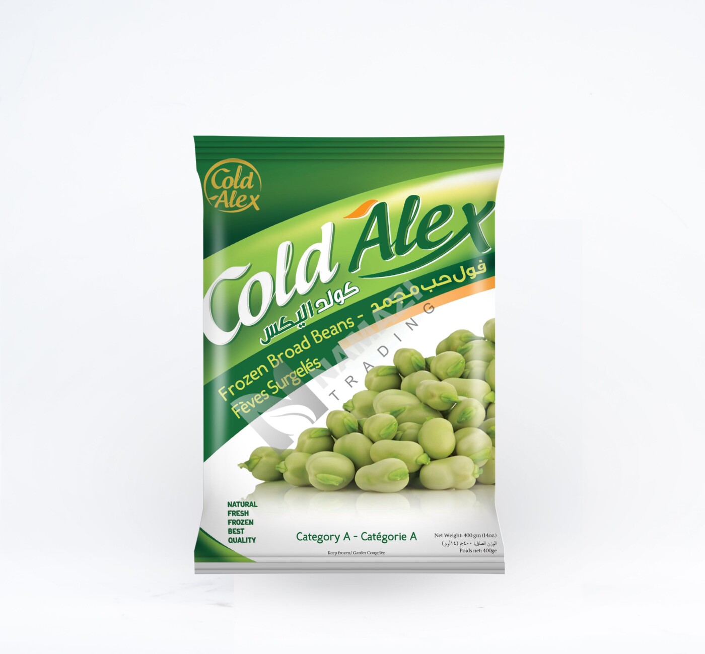 COLD ALEX BROAD BEANS 400G