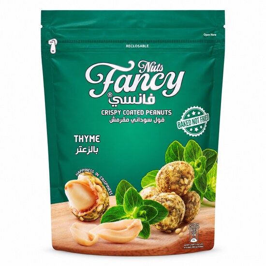 FANCY CRISPY PEANUTS TYHME 100G