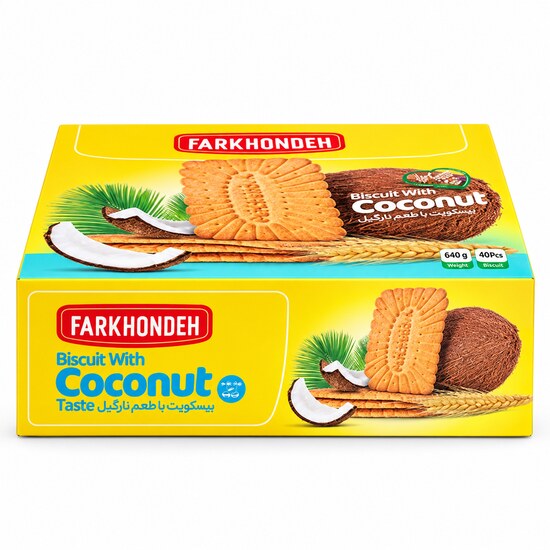 FARKHOUNDEH COCONUT BISCUITS 700G