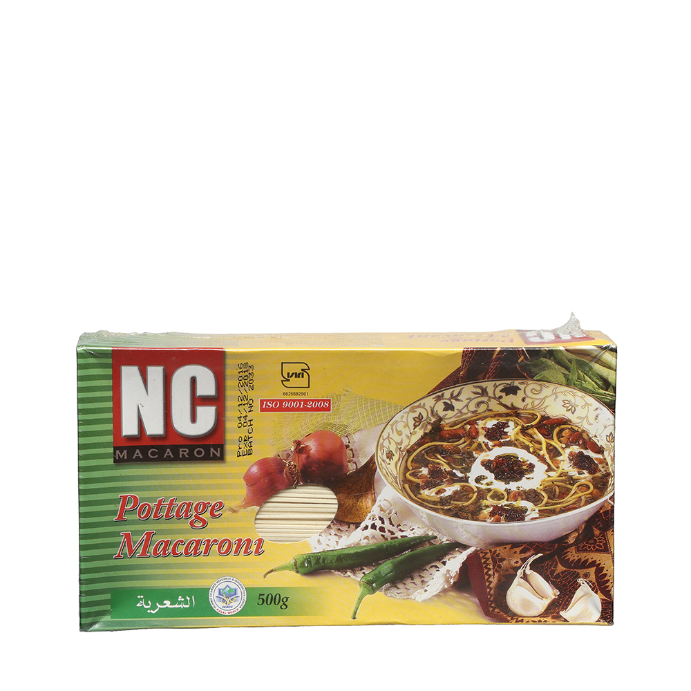 NC NUUDELI MAKARONI 500G