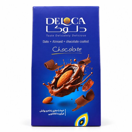 DELOCA DATE ALMOND CHOCOLATE 250G