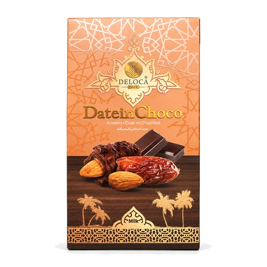 DELOCA DATE ALMOND CHOCOLATE 250G