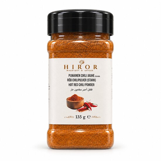 HIROR PUNAINEN CHILI JAUHE TULINEN 135G
