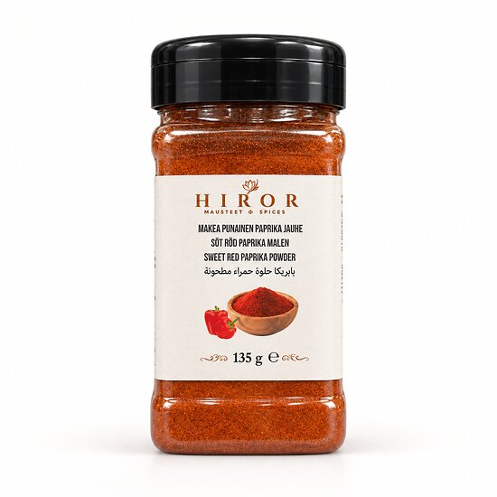 HIROR MAKEA PUNAINEN PAPRIKA JAUHETTU 135G