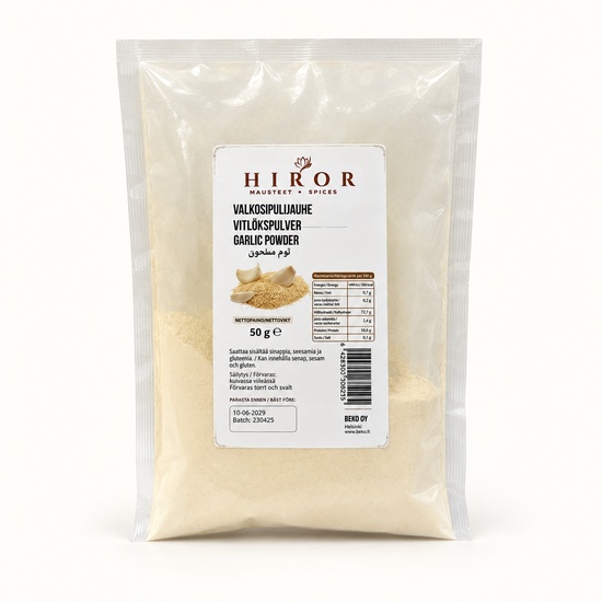 HIROR VALKOSIPULIJAUHE 50G