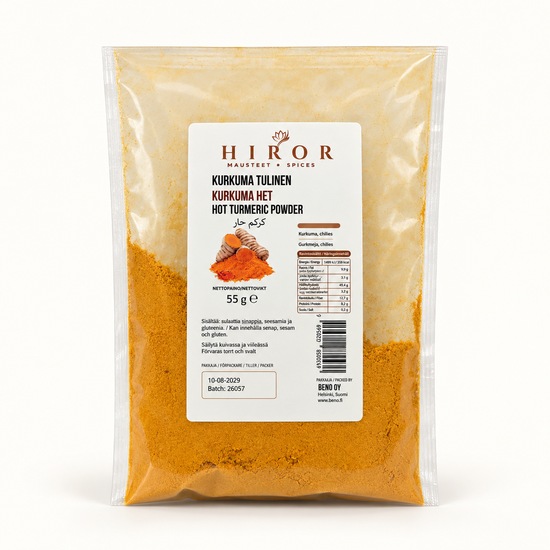 HIROR KURKUMA TULINEN 55G