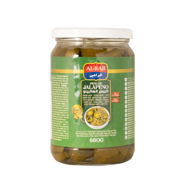 AL RAII JALAPENO SLICED 660G
