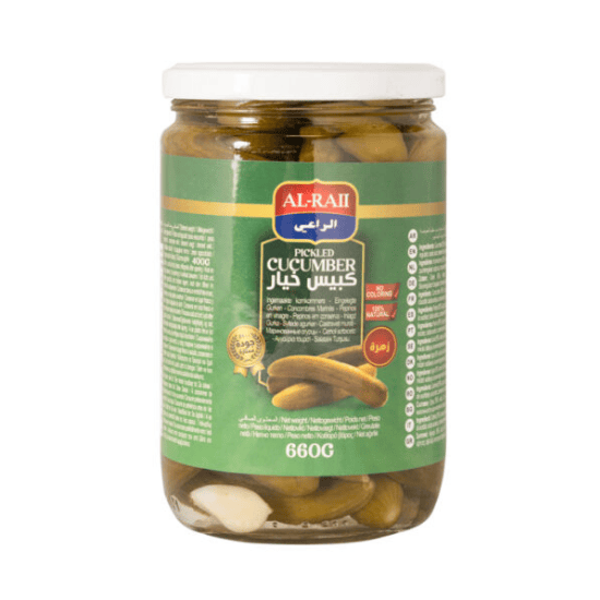 AL RAII PICKLED CUCUMBER ZAHRA 660G