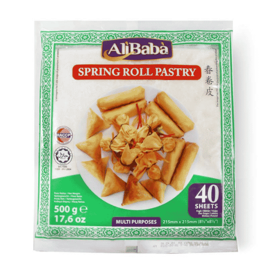 ALIBABA SPRING ROLL PASTRY 500G 40SHEET