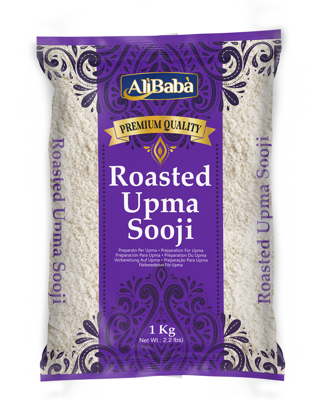 ALIBABA ROASTED UPMA SOOJI 1KG