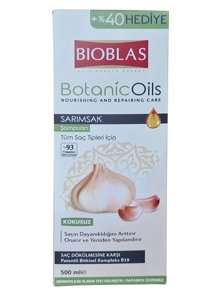 BIOBALAS GARLIC SHAMPOO 500ML
