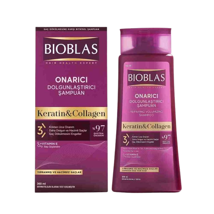 BIOBLAS SHAMPOO KERATIN 360ML